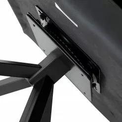 Fredriks Bürostuhl Abud - Kunstleder / Stahl - Schwarz -Büromöbel Verkäufe 1000267826 220823 075 DETAILS P000000001000267826