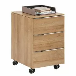 Maja Möbel Rollcontainer YOLO - Eiche Dekor / Chrom 9 Maja Möbel Rollcontainer YOLO - Eiche Dekor / Chrom -Büromöbel Verkäufe 1000268984 210610 16250900324 DETAILS P000000001000268984