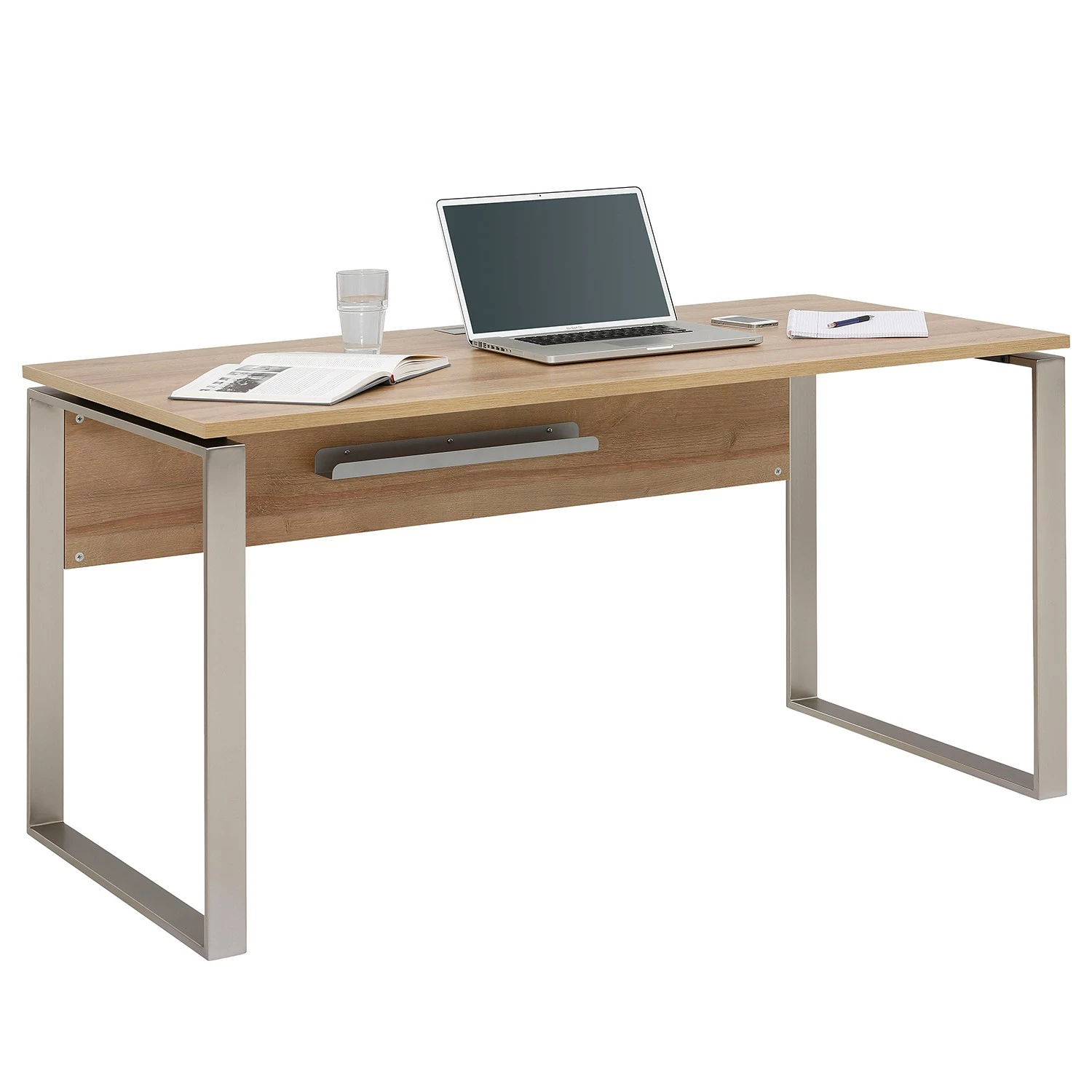 Maja Möbel Schreibtisch YOLO - Breite: 150 cm - Vernickelt 5 Maja Möbel Schreibtisch YOLO - Breite: 150 cm - Vernickelt – Bild 3