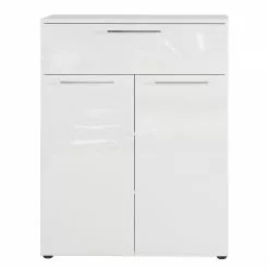 Germania Kommode Sunnyvale - Hochglanz Weiß / Matt Weiß -Büromöbel Verkäufe 1000270199 210526 06260800017 DETAILS P000000001000270199