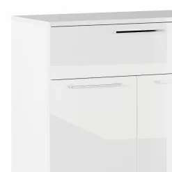 Germania Kommode Sunnyvale - Hochglanz Weiß / Matt Weiß -Büromöbel Verkäufe 1000270199 210526 06260800019 DETAILS P000000001000270199