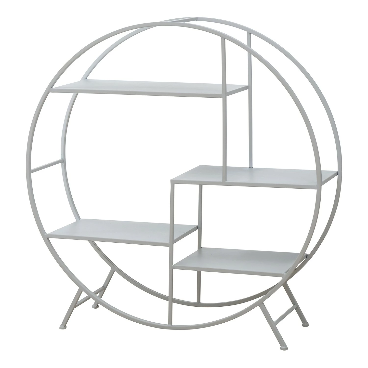 Boltze Regal Carlton - Metall - Weiß 3 Boltze Regal Carlton - Metall - Weiß