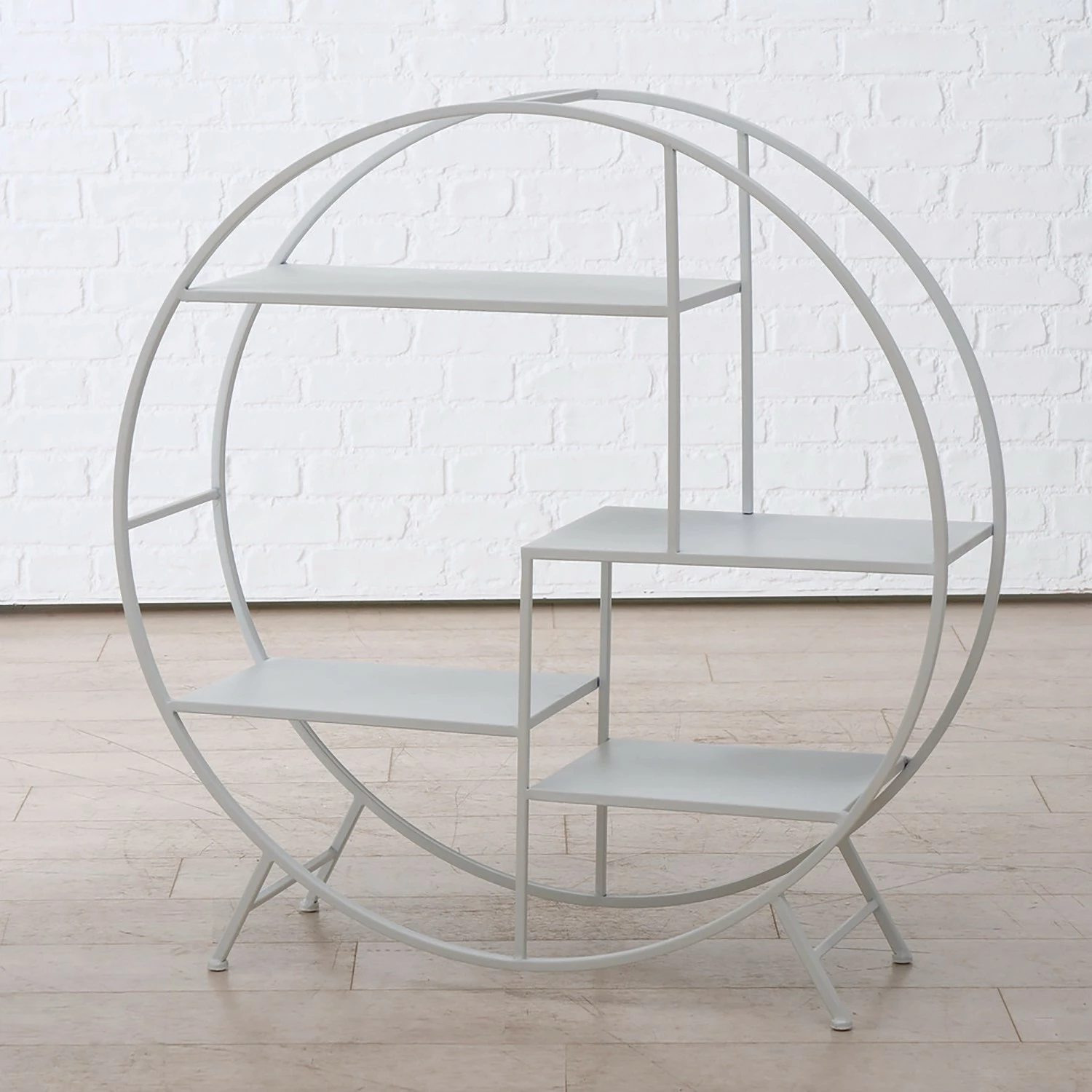 Boltze Regal Carlton - Metall - Weiß 5 Boltze Regal Carlton - Metall - Weiß – Bild 3