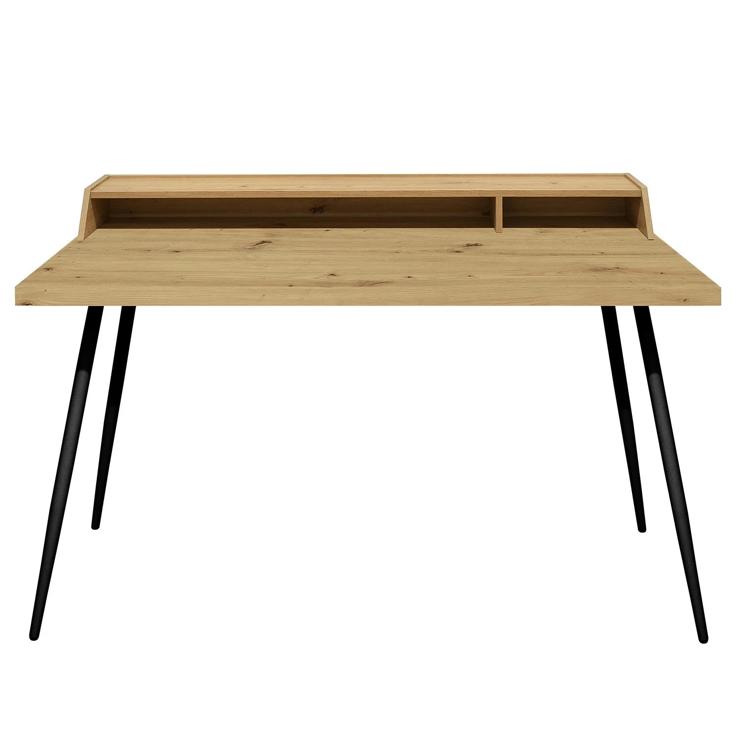 Furnitive Schreibtisch Unieux IV - Asteiche Dekor - Schwarz 3 Furnitive Schreibtisch Unieux IV - Asteiche Dekor - Schwarz