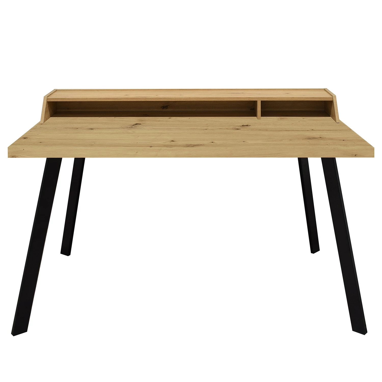 Furnitive Schreibtisch Unieux V - Asteiche Dekor - Schwarz 4 Furnitive Schreibtisch Unieux V - Asteiche Dekor - Schwarz – Bild 2