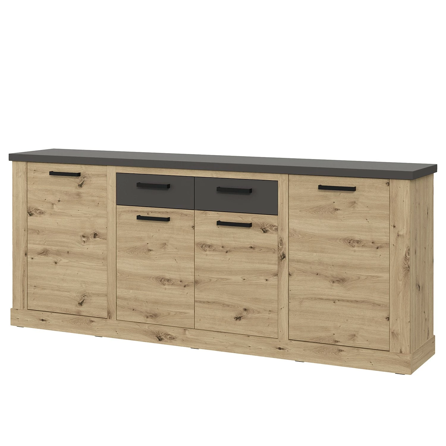 Ridgevalley Sideboard Moro II - Eiche Artisan Dekor / Grau 3 Ridgevalley Sideboard Moro II - Eiche Artisan Dekor / Grau