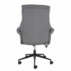 Furnitive Massagebürostuhl Barking - (mit Massagefunktion) - Flachgewebe / Metall - Grau / Schwarz -Büromöbel Verkäufe 1000272622 220609 045 DETAILS P000000001000272622