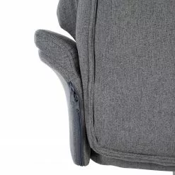 Furnitive Massagebürostuhl Barking - (mit Massagefunktion) - Flachgewebe / Metall - Grau / Schwarz -Büromöbel Verkäufe 1000272622 220609 055 DETAILS P000000001000272622