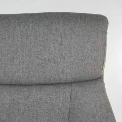 Furnitive Massagebürostuhl Barking - (mit Massagefunktion) - Flachgewebe / Metall - Grau / Schwarz -Büromöbel Verkäufe 1000272622 220609 068 DETAILS P000000001000272622