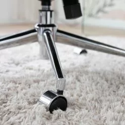 Furnitive Massagebürostuhl Barnard - (mit Massagefunktion) - Webstoff / Metall - Hellgrau / Chrom -Büromöbel Verkäufe 1000272624 220823 033 DETAILS P000000001000272624