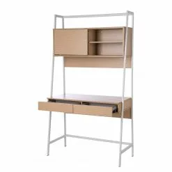 Loftscape Schreibtischregal Nova - Eiche Dekor / Weiß -Büromöbel Verkäufe 1000272887 220406 030 DETAILS P000000001000272887