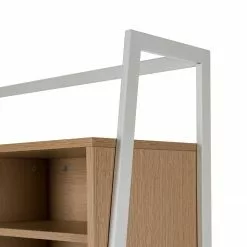 Loftscape Schreibtischregal Nova - Eiche Dekor / Weiß -Büromöbel Verkäufe 1000272887 220406 090 DETAILS P000000001000272887