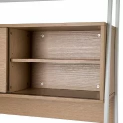 Loftscape Schreibtischregal Nova - Eiche Dekor / Weiß -Büromöbel Verkäufe 1000272887 220406 110 DETAILS P000000001000272887