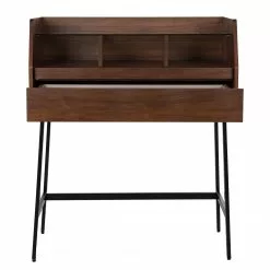 Loftscape Sekretär Noora - Walnuss / Schwarz -Büromöbel Verkäufe 1000272893 220331 041 DETAILS P000000001000272893