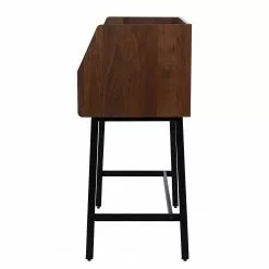 Loftscape Sekretär Noora - Walnuss / Schwarz -Büromöbel Verkäufe 1000272893 220331 050 DETAILS P000000001000272893