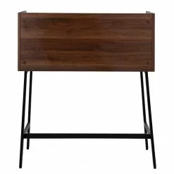 Loftscape Sekretär Noora - Walnuss / Schwarz -Büromöbel Verkäufe 1000272893 220331 060 DETAILS P000000001000272893