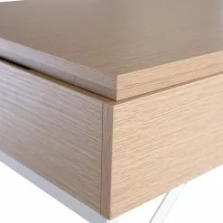 Loftscape Schreibtisch Neutra - (höhenverstellbar) - Eiche Dekor / Matt Weiß -Büromöbel Verkäufe 1000272894 220329 039 DETAILS P000000001000272894