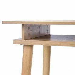 Loftscape Schreibtisch Noa - Eiche Dekor / Gummibaum -Büromöbel Verkäufe 1000272895 220331 071 DETAILS P000000001000272895