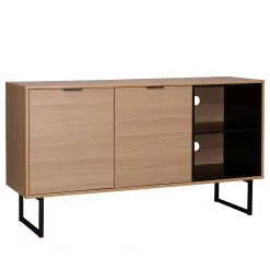 Loftscape Sideboard Borsh - Echtholzfurnier - Eiche / Schwarz 13 Loftscape Sideboard Borsh - Echtholzfurnier - Eiche / Schwarz -Büromöbel Verkäufe 1000273420 210611 15405300132 DETAILS P000000001000273420