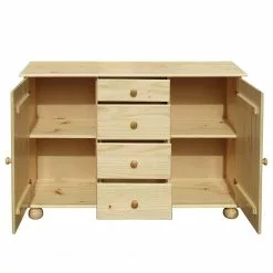 Naturoo Sideboard Bekasi I - Kiefer massiv -Büromöbel Verkäufe 1000273450 210615 13505600030 DETAILS P000000001000273450