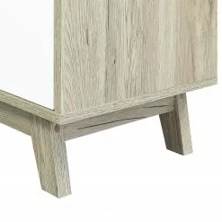 Norrwood Sideboard Jano - Weiß / Eiche Artisan Dekor -Büromöbel Verkäufe 1000273498 210615 13505700032 DETAILS P000000001000273498