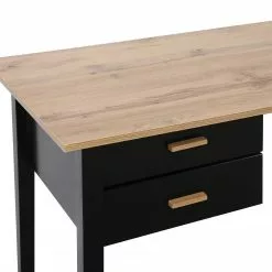 Norrwood Schreibtisch Ted - Eiche Hell Dekor / Schwarz 9 Norrwood Schreibtisch Ted - Eiche Hell Dekor / Schwarz -Büromöbel Verkäufe 1000275391 210624 11464500022 DETAILS P000000001000275391