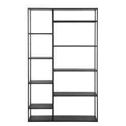 Red Living Regal Jurby II - Metall - Schwarz -Büromöbel Verkäufe 1000275637 210630 12470000156 DETAILS P000000001000275637