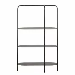 Red Living Regal Lamia - Metall - Schwarz -Büromöbel Verkäufe 1000275685 210630 12482400410 DETAILS P000000001000275685