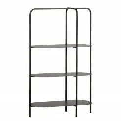 Red Living Regal Lamia - Metall - Schwarz -Büromöbel Verkäufe 1000275685 210630 12482400412 DETAILS P000000001000275685