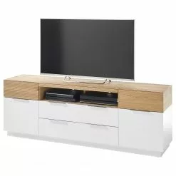 Norrwood Sideboard Akaa I - Echtholzfurnier - Eiche / Weiß -Büromöbel Verkäufe 1000276025 220118 113307000033 DETAILS P000000001000276025