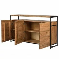 Ars manufacti Sideboard Kaawo - Akazie massiv / Metall - Akazie / Schwarz 16 Ars manufacti Sideboard Kaawo - Akazie massiv / Metall - Akazie / Schwarz -Büromöbel Verkäufe 1000276806 220713 040 DETAILS P000000001000276806