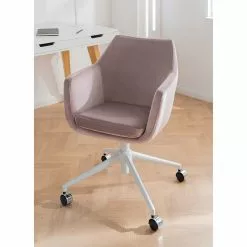 Mørteens Bürodrehstuhl Nicholas IV - Samt / Eisen - Altrosa / Weiß -Büromöbel Verkäufe 1000276826 220907 021 MOOD DETAILS P000000001000276826 mood