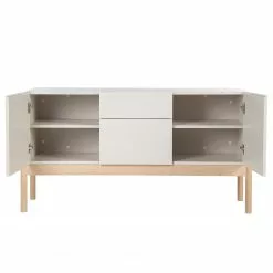 Studio Copenhagen Sideboard Cooby I - Muschelweiß / Eiche Hell -Büromöbel Verkäufe 1000276966 220729 035 DETAILS P000000001000276966
