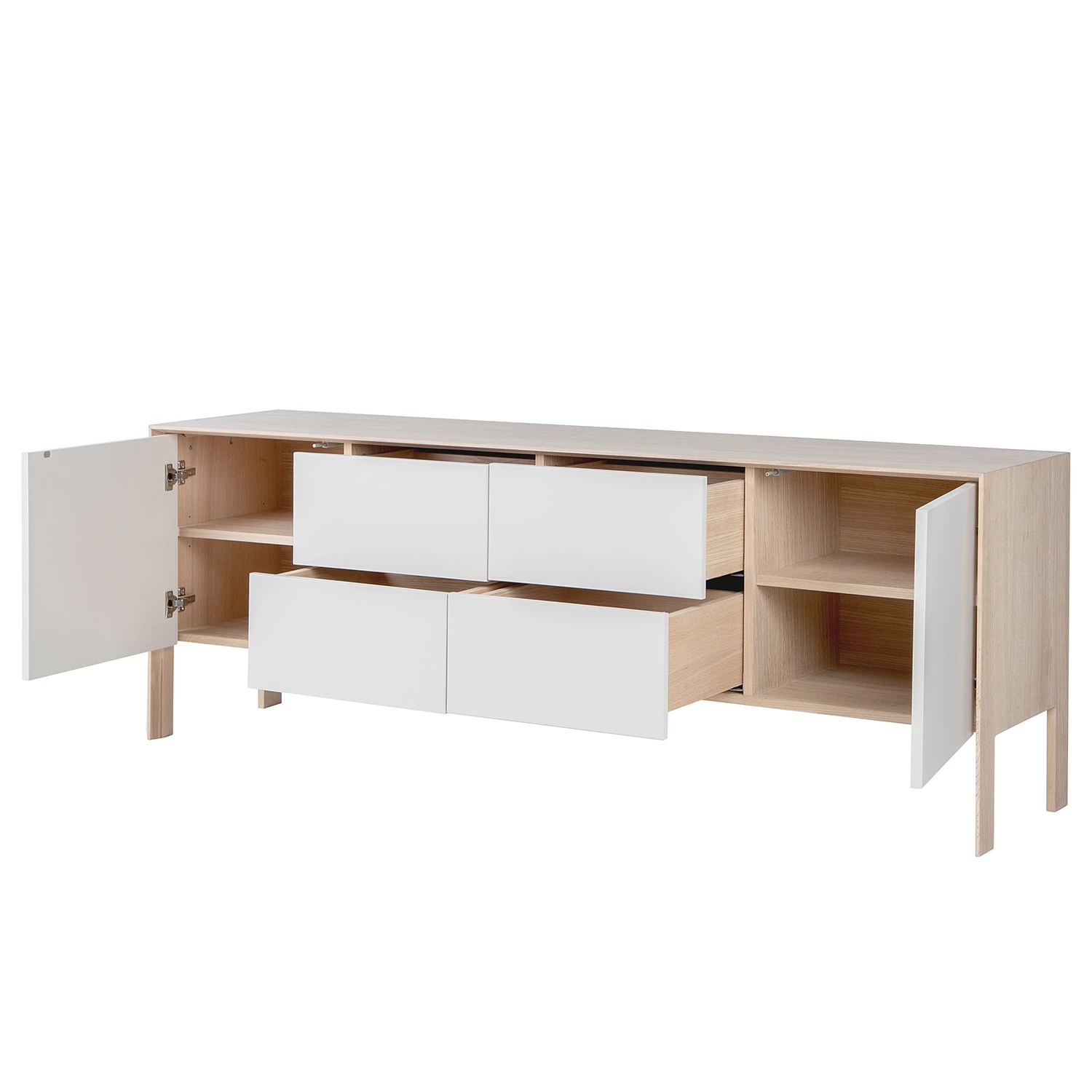 Studio Copenhagen Sideboard Maayka II - Eiche teilmassiv - Mushroom Creme / Eiche Hell 11 Studio Copenhagen Sideboard Maayka II - Eiche teilmassiv - Mushroom Creme / Eiche Hell – Bild 9