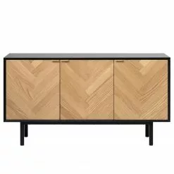 Loftscape Sideboard Charlo - Echtholzfurnier - Eiche / Schwarz 11 Loftscape Sideboard Charlo - Echtholzfurnier - Eiche / Schwarz -Büromöbel Verkäufe 1000277647 210706 14081700122 DETAILS P000000001000277647