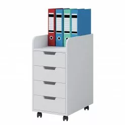 VCM Rollcontainer Konal Mini - Weiß