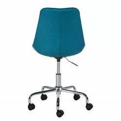 Mørteens Bürodrehstuhl Aledas - Webstoff Cors: Petrol - Chrom glänzend -Büromöbel Verkäufe 1000277859 220505 033 DETAILS P000000001000277859