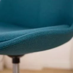 Mørteens Bürodrehstuhl Aledas - Webstoff Cors: Petrol - Chrom glänzend -Büromöbel Verkäufe 1000277859 220524 031 DETAILS P000000001000277859