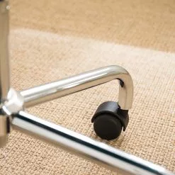 Mørteens Bürodrehstuhl Aledas - Webstoff Cors: Petrol - Chrom glänzend -Büromöbel Verkäufe 1000277859 220524 033 DETAILS P000000001000277859