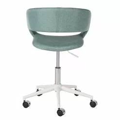 Mørteens Bürostuhl Buggio - Webstoff Cors: Mintgrau - Weiß -Büromöbel Verkäufe 1000277873 220505 033 DETAILS P000000001000277873