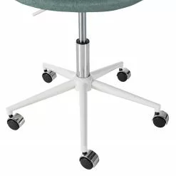 Mørteens Bürostuhl Buggio - Webstoff Cors: Mintgrau - Weiß -Büromöbel Verkäufe 1000277873 220505 034 DETAILS P000000001000277873