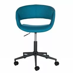 Mørteens Bürostuhl Buggio - Webstoff Cors: Petrol - Schwarz -Büromöbel Verkäufe 1000277874 220505 030 DETAILS P000000001000277874