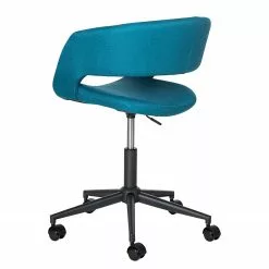 Mørteens Bürostuhl Buggio - Webstoff Cors: Petrol - Schwarz -Büromöbel Verkäufe 1000277874 220505 040 DETAILS P000000001000277874