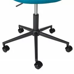 Mørteens Bürostuhl Buggio - Webstoff Cors: Petrol - Schwarz -Büromöbel Verkäufe 1000277874 220505 070 DETAILS P000000001000277874