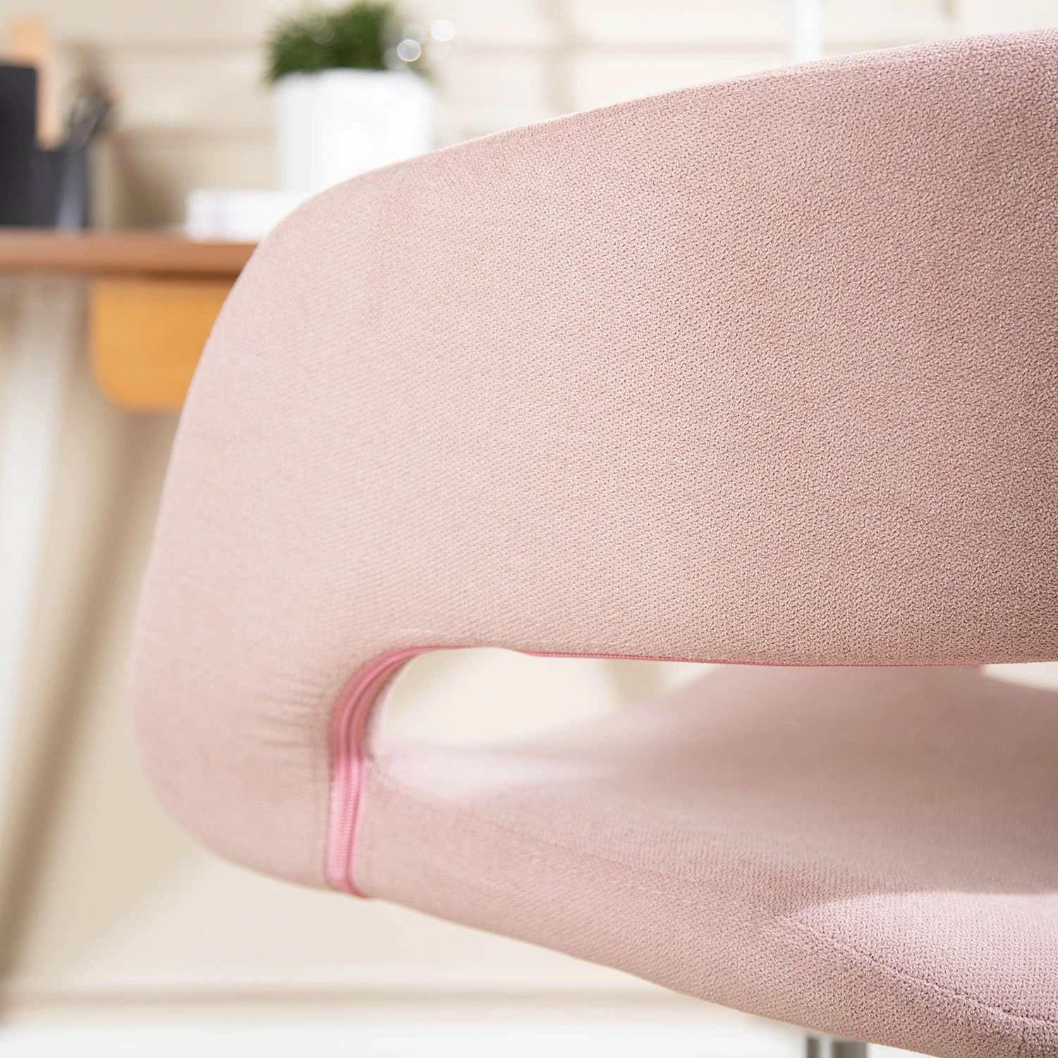 Mørteens Bürostuhl Buggio II - Altrosa - Weiß 11 Mørteens Bürostuhl Buggio II - Altrosa - Weiß – Bild 9