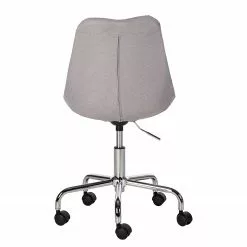 Mørteens Bürodrehstuhl Aledas II - Hellgrau - Chrom glänzend -Büromöbel Verkäufe 1000277892 220505 033 DETAILS P000000001000277892