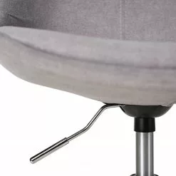 Mørteens Bürodrehstuhl Aledas II - Hellgrau - Chrom glänzend -Büromöbel Verkäufe 1000277892 220505 038 DETAILS P000000001000277892