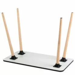 Paperflow Schreibtisch easyHome HOP1 - Weiß / Schwarz -Büromöbel Verkäufe 1000279136 210823 14030300012 DETAILS P000000001000279136