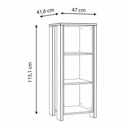Regal Clifford - 47 x 115 cm 14 Regal Clifford - 47 x 115 cm -Büromöbel Verkäufe 1000280661 210813 08153800046 SKETCH DETAILS P000000001000280661 sketch