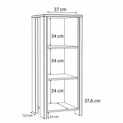Regal Clifford - 47 x 115 cm 15 Regal Clifford - 47 x 115 cm -Büromöbel Verkäufe 1000280661 210813 08153800047 SKETCH DETAILS P000000001000280661 sketch